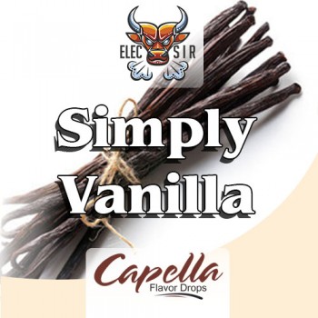 Ароматизатор Capella Flavor - Simply Vanilla Flavor - 10ml
