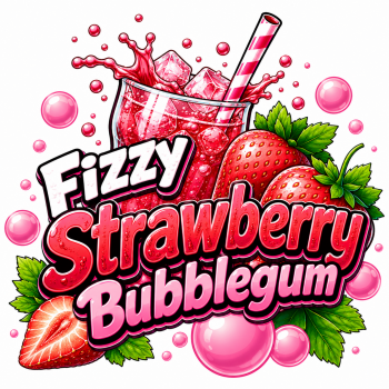 Ароматизатор Xi'an Taima - Fizzy Strawberry Bubblegum - 10ml