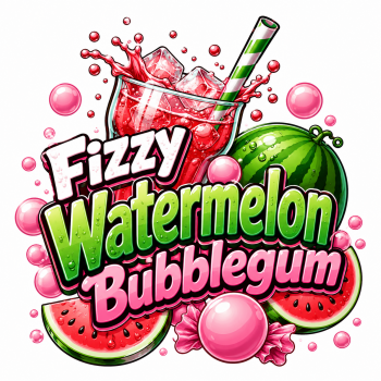 Ароматизатор Xi'an Taima - Fizzy Watermelon Bubblegum - 10ml