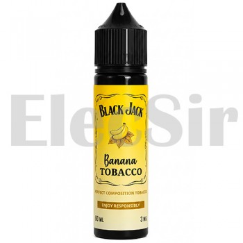 Табачная жидкость для электронных сигарет Black Jack - Banana Tobacco - 60ml