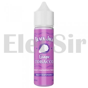 Табачная жидкость для электронных сигарет Black Jack - Grape Tobacco - 60ml