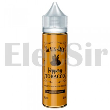 Табачная жидкость для электронных сигарет Black Jack - Peppery Tobacco - 60ml
