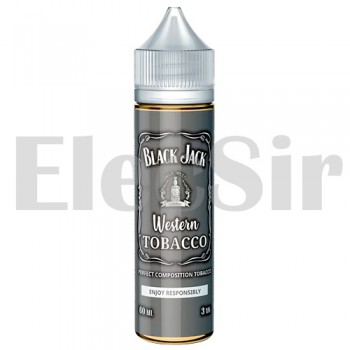 Табачная жидкость для электронных сигарет Black Jack - Western Tobacco - 60ml