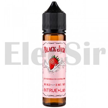 Жидкость для электронных сигарет Black Jack Fruit - Клубника со сливками - 60ml