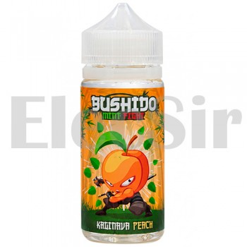 Жидкость для электронных сигарет BUSHIDO Mint Fight - Kaginava Peach - 100ml