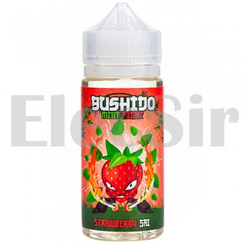 Жидкость для электронных сигарет BUSHIDO Mint Fight - Strawberry Sai - 100ml
